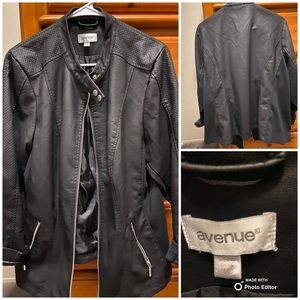 Light weight leather jacket